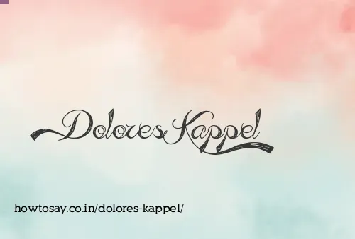 Dolores Kappel