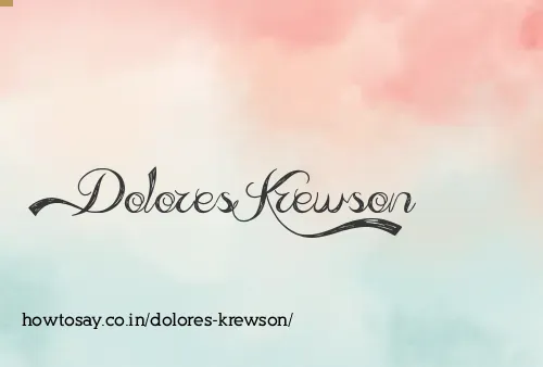 Dolores Krewson