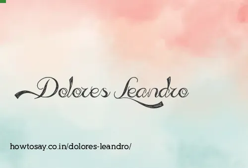 Dolores Leandro