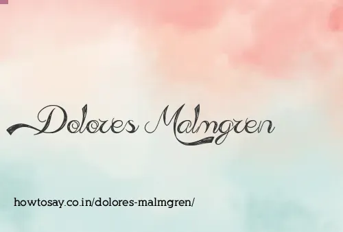 Dolores Malmgren