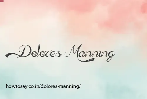 Dolores Manning