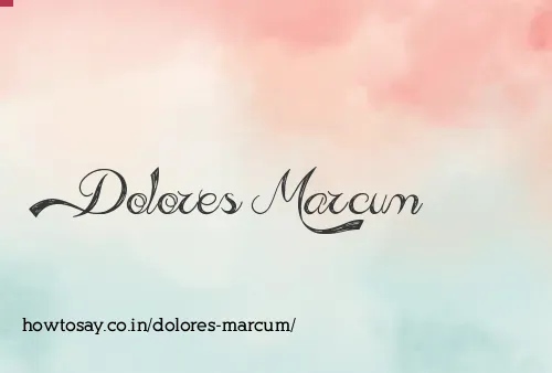 Dolores Marcum