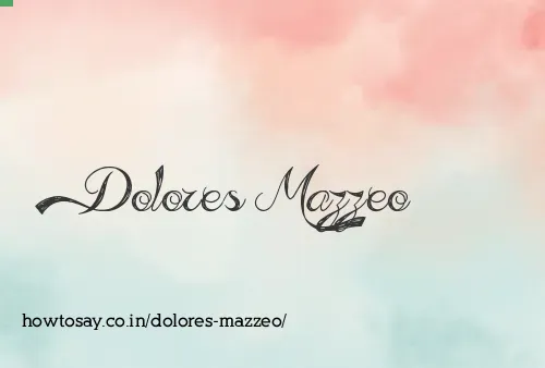 Dolores Mazzeo