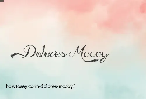Dolores Mccoy