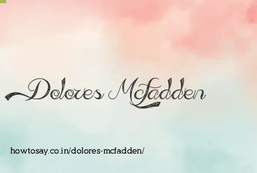 Dolores Mcfadden