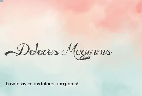 Dolores Mcginnis