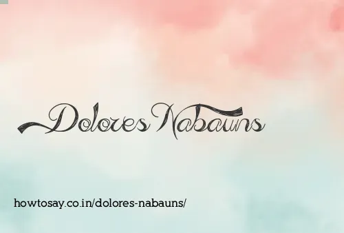 Dolores Nabauns