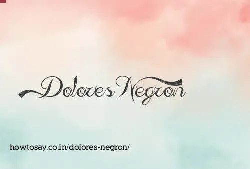 Dolores Negron
