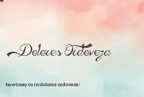 Dolores Ordoveza
