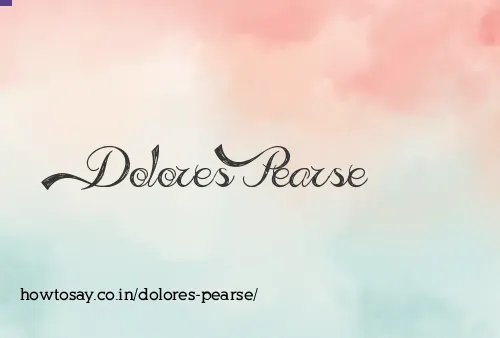 Dolores Pearse