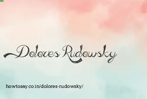 Dolores Rudowsky