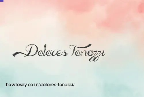 Dolores Tonozzi