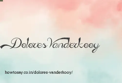 Dolores Vanderkooy