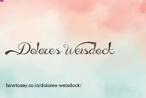Dolores Weisdock