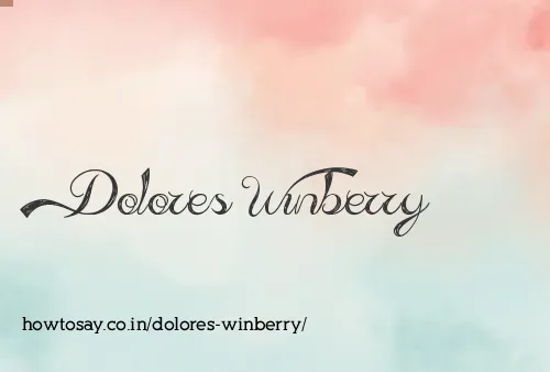 Dolores Winberry