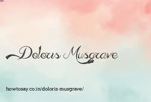 Doloris Musgrave
