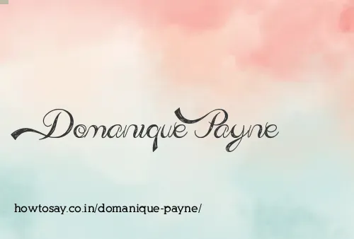 Domanique Payne