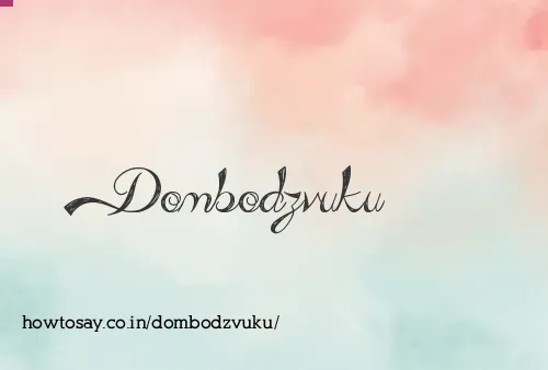 Dombodzvuku