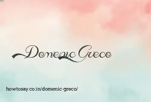 Domenic Greco