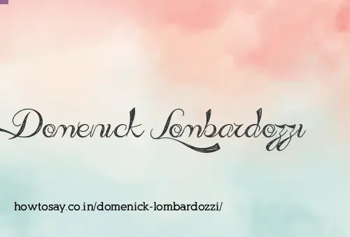 Domenick Lombardozzi