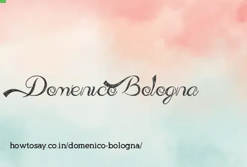 Domenico Bologna