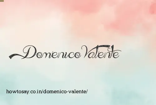 Domenico Valente