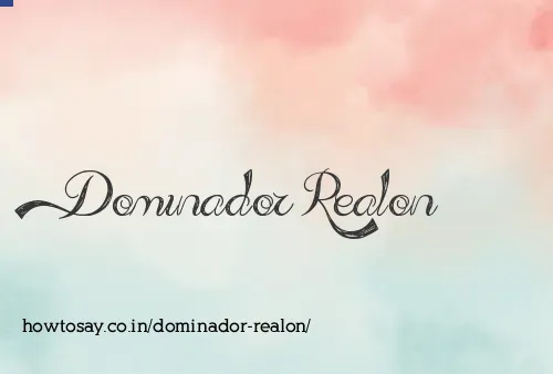 Dominador Realon