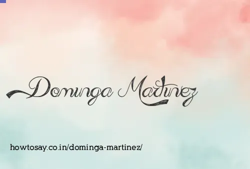 Dominga Martinez