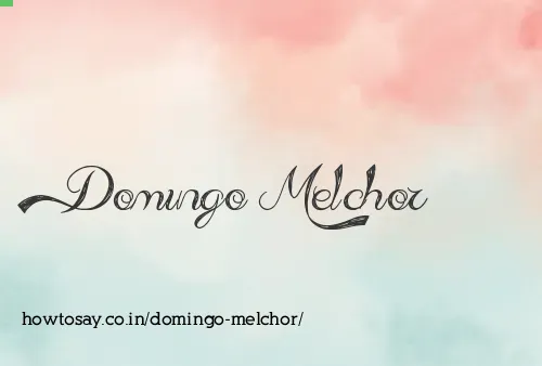 Domingo Melchor