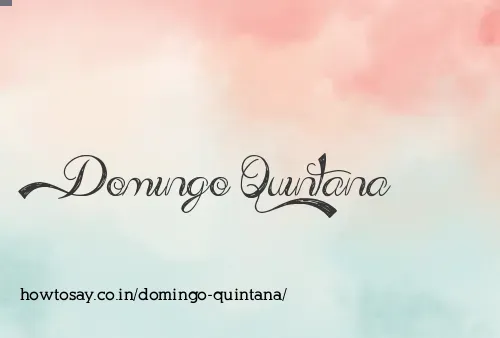 Domingo Quintana