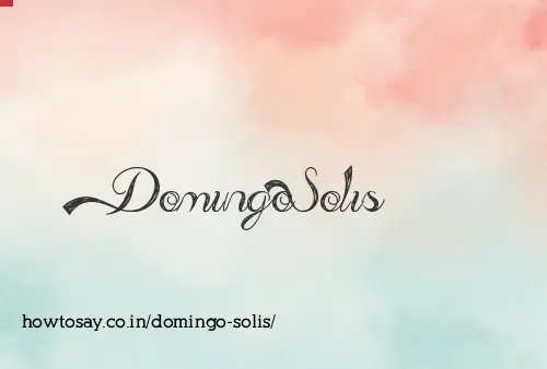Domingo Solis