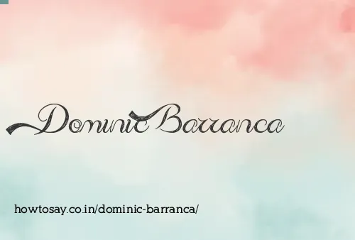 Dominic Barranca