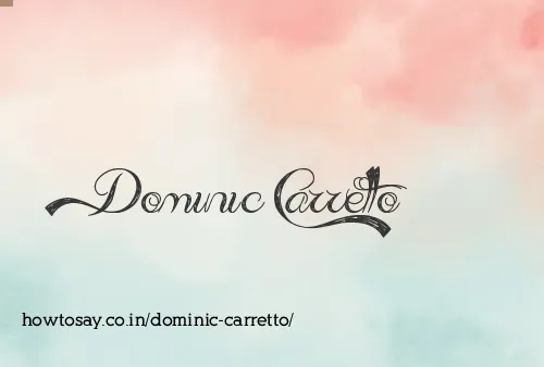 Dominic Carretto