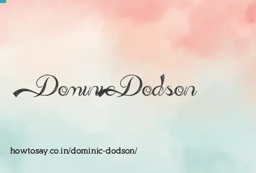 Dominic Dodson