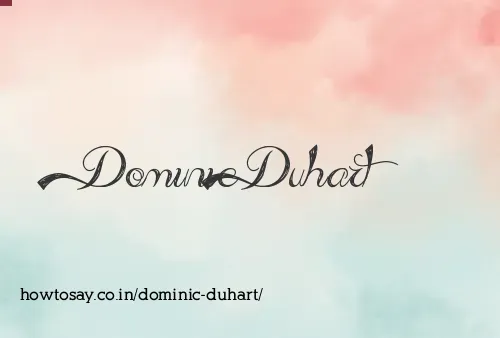 Dominic Duhart