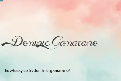 Dominic Gamarano