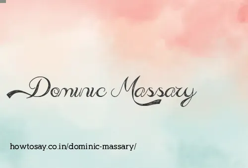Dominic Massary