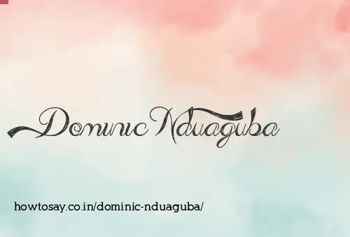 Dominic Nduaguba