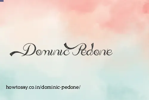 Dominic Pedone