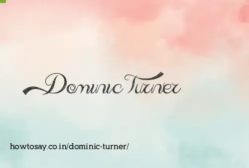 Dominic Turner