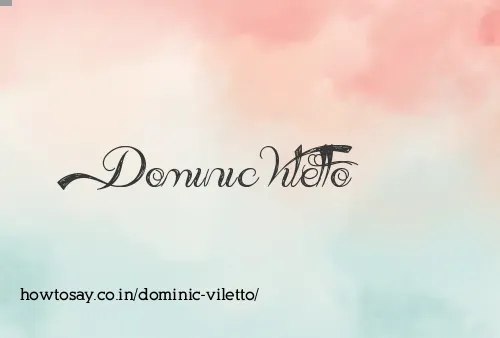Dominic Viletto
