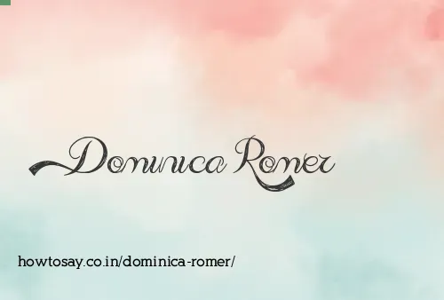 Dominica Romer