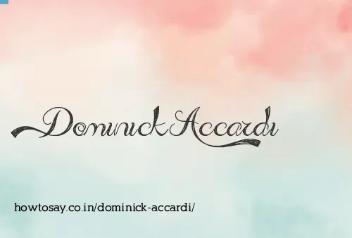 Dominick Accardi