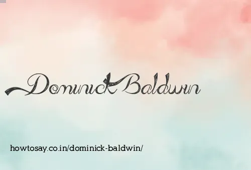 Dominick Baldwin