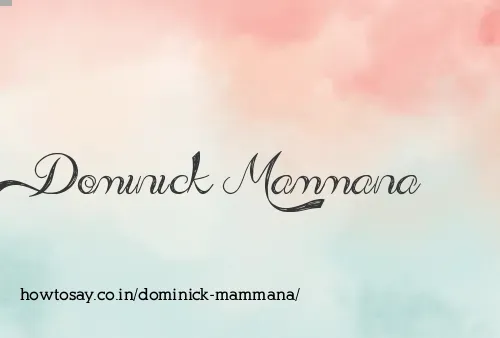 Dominick Mammana