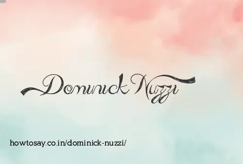 Dominick Nuzzi