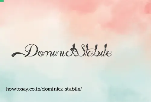 Dominick Stabile