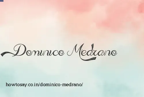 Dominico Medrano