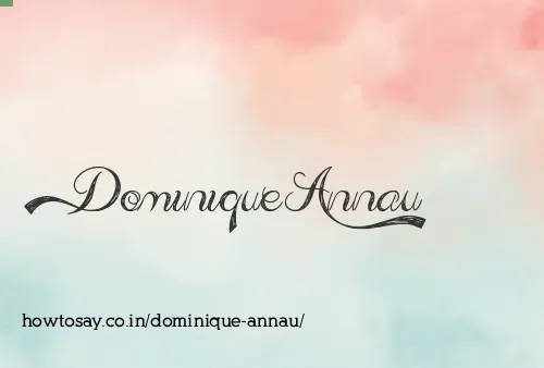 Dominique Annau