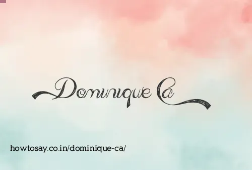 Dominique Ca